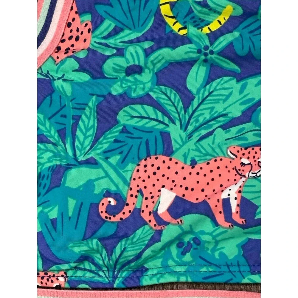 Hatley Swim Girls 2 Bikini Safari Animal Print Tropical